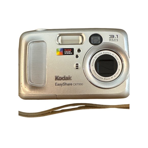 Kodak EasyShare CX7330 Digital Camera 3.1 MP Silver With Carry Strap & 128MB SD - Picture 5 of 8